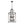 Load image into Gallery viewer, LightFixturesUSA - Farmhouse Wide Clear Glass Cylinder Cage Pendant - Chandelier - Black - 
