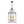 LightFixturesUSA - Farmhouse Wide Clear Glass Cylinder Cage Pendant - Chandelier - Black+Brass - 