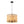 LightFixturesUSA - Farmhouse Wide Woven Rattan Drum Cage Pendant Light - Pendant Light - 15.7 in - 
