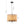 LightFixturesUSA - Farmhouse Wide Woven Rattan Drum Cage Pendant Light - Pendant Light - 15.7 in - 