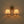 LightFixturesUSA - French 2 - Light White Linen Conical Vanity Wall Lamp - Wall Sconce - Brass - 