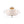 Load image into Gallery viewer, LightFixturesUSA - French 3 - Light White Clouded Glass Round Semi Flush Mount - Ceiling Light - Brass - 
