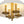 LightFixturesUSA-French 4-Light Candle Style Fabric Conical Cage Pendant-Chandelier-20 in-
