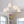 LightFixturesUSA-French 6-Light Tiered Fabric Cone Shade Candle Chandelier-Chandelier-Brass-