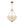 LightFixturesUSA-French Antique Brass Bronze Crystal Round Cage Chandelier-Ceiling Light-18 in-