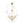 LightFixturesUSA-French Antique Brass Bronze Crystal Round Cage Chandelier-Ceiling Light-18 in-