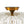 LightFixturesUSA-French Antique Brass Crystal Accented Lantern Semi Flush Mount-Ceiling Light-12.2 in-