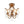 LightFixturesUSA-French Antique Crystal Candle Empire Cage Semi Flush Mount-Ceiling Light-17 in-