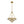 LightFixturesUSA - French Antique Gold Geometric Water Glass Cage Chandelier - Chandelier - 23 in - 