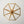 LightFixturesUSA - French Antique Gold Geometric Water Glass Cage Chandelier - Chandelier - 23 in - 