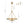 LightFixturesUSA - French Antique Gold Geometric Water Glass Cage Chandelier - Chandelier - 23 in - 