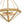 LightFixturesUSA - French Antique Gold Geometric Water Glass Cage Chandelier - Chandelier - 23 in - 