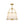LightFixturesUSA-French Brass Large White Fabric Drum Lantern Chandelier-Chandelier-17 in-