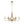 LightFixturesUSA - French Classic Brass Scrolling Candle Style Chandelier - Chandelier - 28.7 in. - 