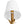 LightFixturesUSA - French Country 1 - Light Fabric Conical Vanity Wall Sconce - Wall Sconce - 1 Pack - 