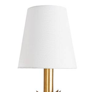 LightFixturesUSA - French Country 1 - Light Fabric Conical Vanity Wall Sconce - Wall Sconce - 1 Pack - 