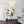 LightFixturesUSA-French Country 2-Tier White Linen Conical Semi Flush Mount-Ceiling Light-23.6 in-