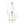 LightFixturesUSA-French Country 3-Light Round White Fabric Drum Lantern Pendant-Chandelier-18 in-