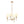LightFixturesUSA - French Country 4 - Light Fabric Round Candle Style Chandelier - Chandelier - Brass - 