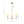 LightFixturesUSA - French Country 4 - Light Fabric Round Candle Style Chandelier - Chandelier - Brass - 