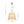 LightFixturesUSA-French Country 4-Light Ivory Linen Conical Drum Cage Pendant-Ceiling Light-19.7 in-