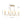 LightFixturesUSA - French Country 5 - Light Fabric Shade Candle Linear Island Chandelier - Chandelier - Brass - 