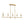 Load image into Gallery viewer, LightFixturesUSA - French Country 5 - Light Fabric Shade Candle Linear Island Chandelier - Chandelier - Brass - 
