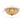 LightFixturesUSA-French Country Antique Bronze Round Crystal Cage Flush Mount-Ceiling Light-15.7 in-