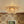 LightFixturesUSA-French Country Antique Bronze Round Crystal Cage Flush Mount-Ceiling Light-15.7 in-