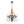 LightFixturesUSA-French Country Antique Weathered Wood Candle Chandelier-Chandelier-22.6 in-