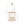 LightFixturesUSA-French Country Distressed Gold Candle Style Cylinder Lantern Chandelier-Chandelier-Gold-