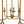 LightFixturesUSA-French Country Distressed Gold Candle Style Cylinder Lantern Chandelier-Chandelier-Gold-