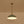 LightFixturesUSA - French Country Distressed Teal Gold Flat Dome Metal Pendant - Pendant Light - 18.5 in (Pre - Order) - 
