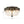 LightFixturesUSA-French Country Empire Draped Crystal Cage Semi Flush Mount-Ceiling Light-15.7 in-