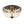LightFixturesUSA-French Country Empire Draped Crystal Cage Semi Flush Mount-Ceiling Light-15.7 in-