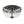 LightFixturesUSA-French Country Empire Draped Crystal Cage Semi Flush Mount-Ceiling Light-15.7 in-