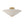 LightFixturesUSA - French Country Ivory Linen Conical Cage Semi Flush Mount - Ceiling Light - 17.7 in - 