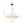 LightFixturesUSA-French Country Tiered White Fabric Conical Cage Chandelier-Ceiling Light-23.6 in-