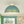LightFixturesUSA - French Country Weathered Gilded Patina Teal Dome Flush Mount - Pendant Light - 13.8 in - 