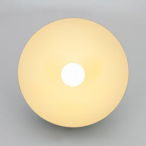 LightFixturesUSA - French Country Weathered Gilded Patina Teal Dome Flush Mount - Pendant Light - 13.8 in - 