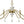 LightFixturesUSA - French Country White Wood Brass Iron Candle Chandelier - Chandelier - 38 in - 