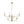 LightFixturesUSA - French Cylinder Ribbed Glass Round Tiered Candle Chandelier - Chandelier - Brass - 