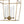 LightFixturesUSA-French Distressed Gold Candle Arch Square Lantern Chandelier-Chandelier-Gold-