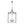 LightFixturesUSA-French Distressed Gold Candle Square Lantern Chandelier-Chandelier-21.7 in/Black-