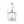 LightFixturesUSA-French Distressed Gold Candle Square Lantern Chandelier-Chandelier-21.7 in/Black-