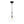 LightFixturesUSA - French Farmhouse 1 - Light Glass Bell Kitchen Pendant Light - Pendant Light - Black - 
