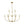 LightFixturesUSA - French Farmhouse Brass 2 - Tiered Candle Style Chandelier - Chandelier - Brass - 