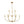 LightFixturesUSA - French Farmhouse Brass 2 - Tiered Candle Style Chandelier - Chandelier - Brass - 
