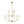 LightFixturesUSA - French Farmhouse Brass 2 - Tiered Candle Style Chandelier - Chandelier - Brass - 