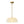 LightFixturesUSA - French Luxe 1 - Light White Clouded Glass Round Pendant - Pendant Light - Brass - 